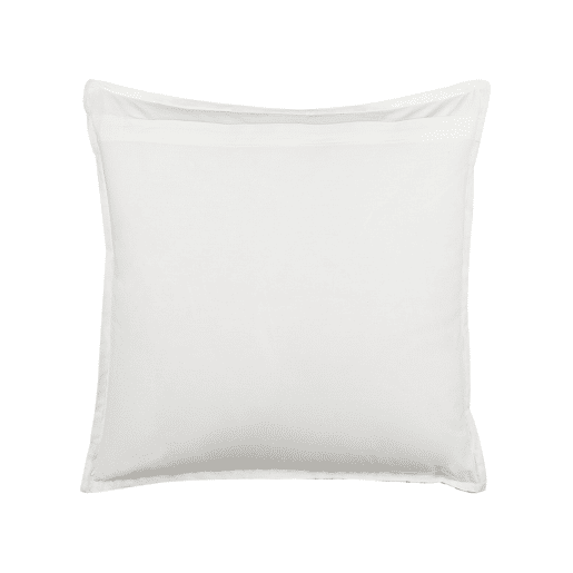 Conjunto de 2 almofadas decorativas MEADIA Algodão 45 x 45 cm Vermelho Padrão floral