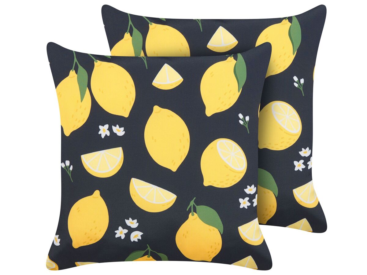 Beliani Cojín decorativo CITRUS