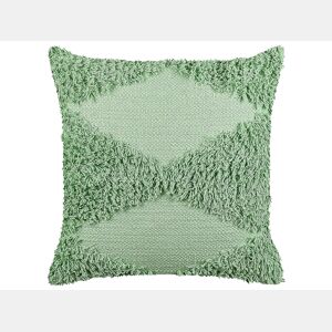 Almofada decorativa RHOEO Algodão 45 x 45 cm Verde claro