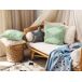 Beliani Cojín decorativo RHOEO 45x45 Beliani Cojín decorativo RHOEO 45x45 Verde