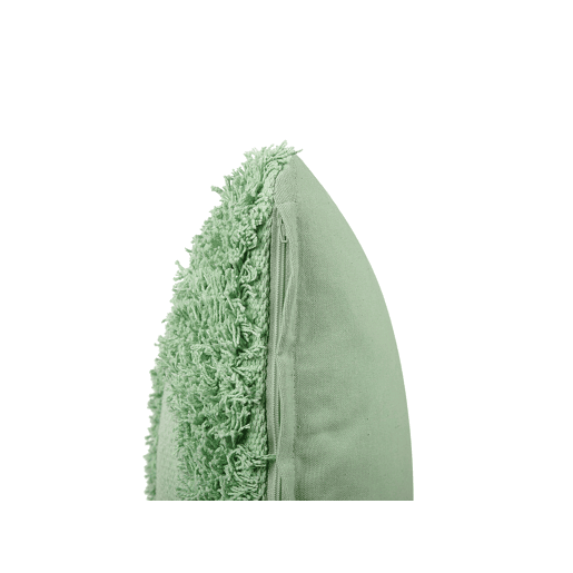 Almofada decorativa RHOEO Algodão 45 x 45 cm Verde claro