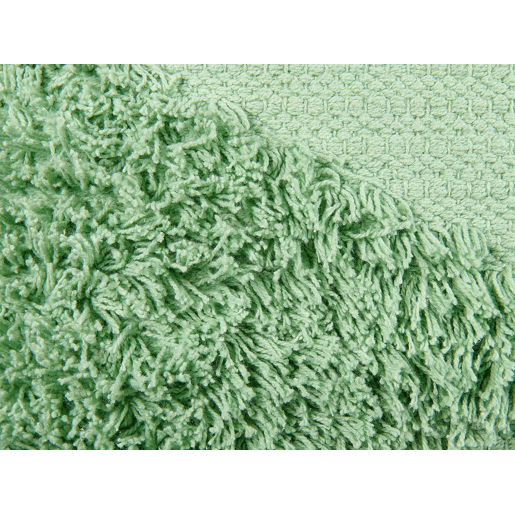 Almofada decorativa RHOEO Algodão 45 x 45 cm Verde claro