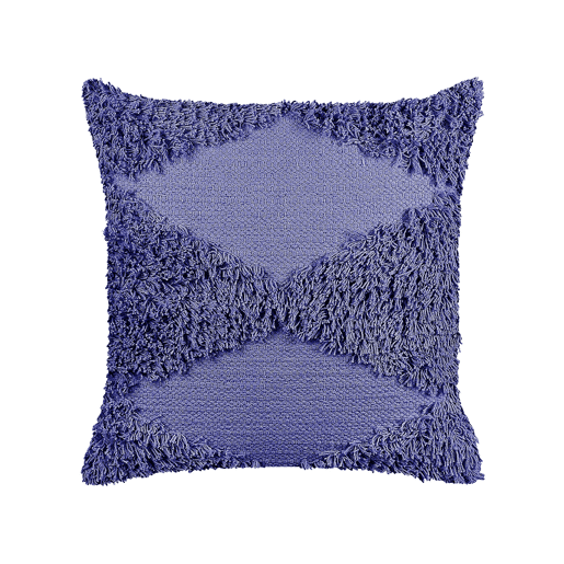 Conjunto de 2 almofadas decorativas RHOEO Algodão 45 x 45 cm Violeta