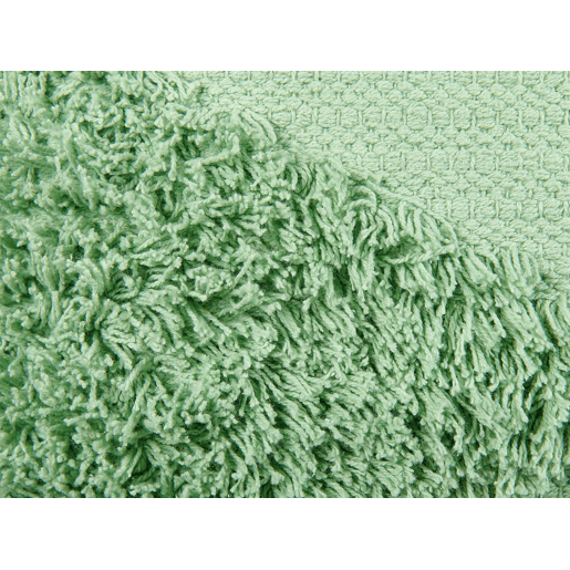 Conjunto de 2 almofadas decorativas RHOEO Algodão 45 x 45 cm Verde claro