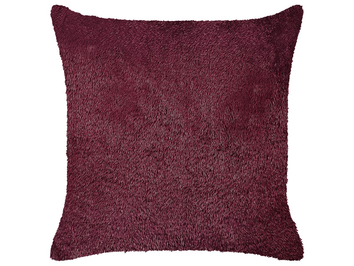Beliani Cojín decorativo PILEA 45x45 Rojo