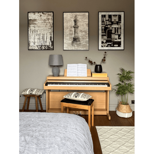 Conjunto de 2 almofadas decorativas PULMONARIA 30 x 50 cm Creme Padrão geométrico