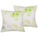 Beliani Cojín decorativo PEPEROMIA Beliani Cojín decorativo PEPEROMIA Blanco