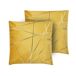 Beliani Cojín decorativo PINUS 45x45 Beliani Cojín decorativo PINUS 45x45 Amarillo