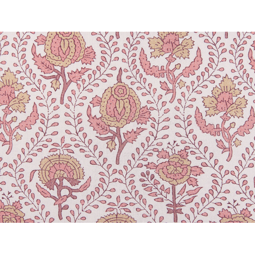 Almofada decorativa PICEA Algodão 45 x 45 cm Vermelho Padrão floral