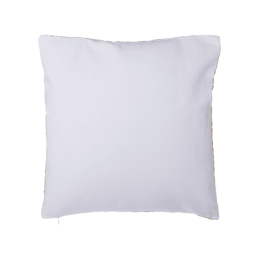 Conjunto de 2 almofadas decorativas PRIMULA Algodão 45 x 45 cm Mostarda Ikat
