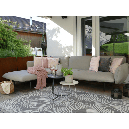 Conjunto de 2 almofadas decorativas PASQUE Veludo 45 x 45 cm Rosa Sólido