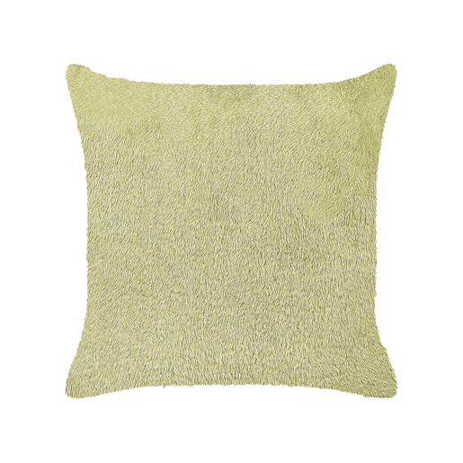 Almofada decorativa PILEA Imitação de pele 45 x 45 cm Verde claro Sólido