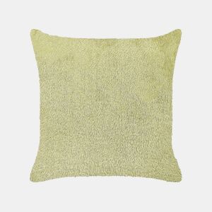 Almofada decorativa PILEA Imitação de pele 45 x 45 cm Verde claro Sólido