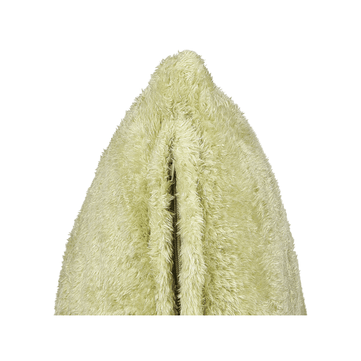 Almofada decorativa PILEA Imitação de pele 45 x 45 cm Verde claro Sólido