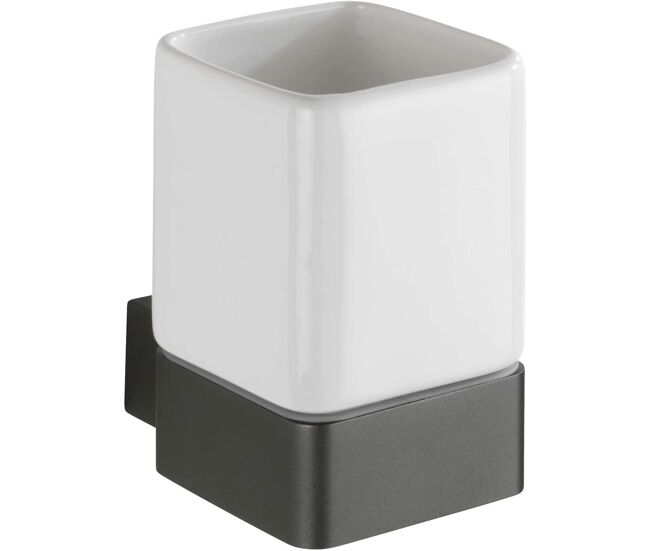 Vaso de dientes montella, antracita