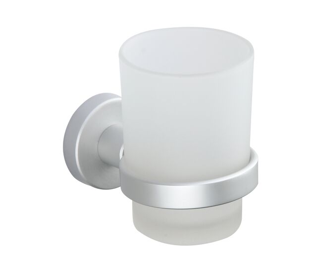 Vaso msv "lugano" en aluminio 11,6 x 6,8 x 9,5 cm