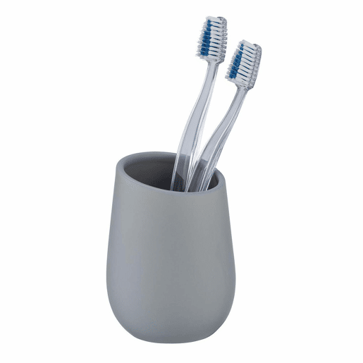 Vidro de dentes badi, cinza Vidro de dentes badi, cinza