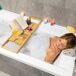 Bandeja para Bañera de Bambú Extensible Bandeja para Bañera de Bambú Extensible Multicolor