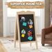 Pizarra Caballete Abeto, MDF Vinsetto Pizarra Caballete Abeto, MDF Vinsetto Marrón