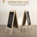 Pizarra Caballete Abeto, MDF Vinsetto Pizarra Caballete Abeto, MDF Vinsetto Marrón