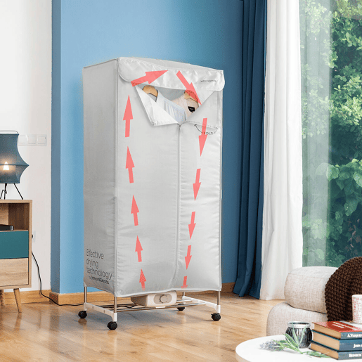 Secador Elétrico Portátil com 2 Níveis Dupledry InnovaGoods 1200 W Secador Elétrico Portátil com 2 Níveis Dupledry InnovaGoods 1200 W