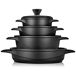 Batería de Cocina Briebe MGK-17S Batería de Cocina Briebe MGK-17S Negro