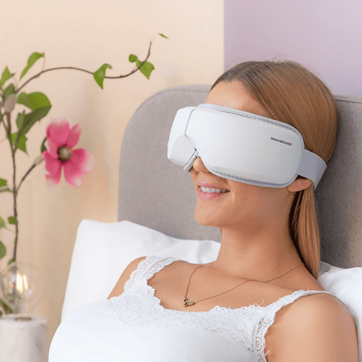 Aparelho de Massagem Ocular com Compressão de Ar 4 em 1 Eyesky InnovaGoods Aparelho de Massagem Ocular com Compressão de Ar 4 em 1 Eyesky InnovaGoods