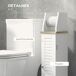 Armario de Baño MDF kleankin, hogar - baño 1800 Armario de Baño MDF kleankin, hogar - baño 1800 Blanco