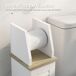 Armario de Baño MDF kleankin, hogar - baño 1800 Armario de Baño MDF kleankin, hogar - baño 1800 Blanco