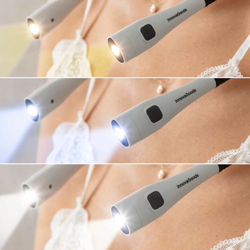 Luz de Leitura Recarregável para o Pescoço Neddrer InnovaGoods