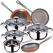 Bateria de cocina 7 piezas Fcon juego de sartenes Bateria de cocina 7 piezas Fcon juego de sartenes Multicolor