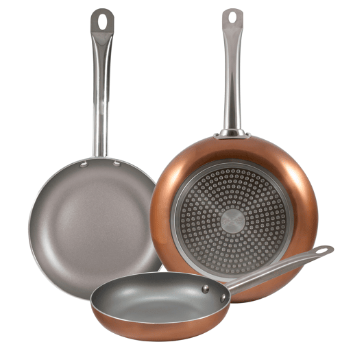 Cozinhando 7 peças San Ignacio Stainless Steel Farchouse com Patch Game (18x22x26 cm) San Ignacio Optimum Plus em alumínio pressionado