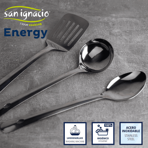 7 peças San Ignacio em aço inoxidável + conjunto de 3pcs utensílios de cozinha em aço inoxidável 7 peças San Ignacio em aço inoxidável + conjunto de 3pcs utensílios de cozinha em aço inoxidável