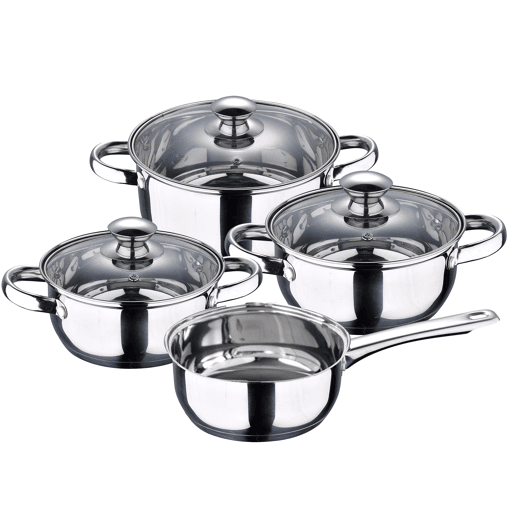 7 peças San Ignacio em aço inoxidável + conjunto de 3pcs utensílios de cozinha em aço inoxidável 7 peças San Ignacio em aço inoxidável + conjunto de 3pcs utensílios de cozinha em aço inoxidável
