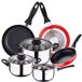 Batería de cocina 5 piezas Batería de cocina 5 piezas Multicolor