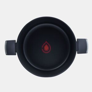 Caçarola com Tampa Masterpro GASTRO REECO MP Preto Alumínio