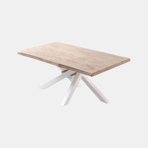 Mesa de jantar Xena Fit 180 Carvalho - Branco 180 x 76 x 100 cm