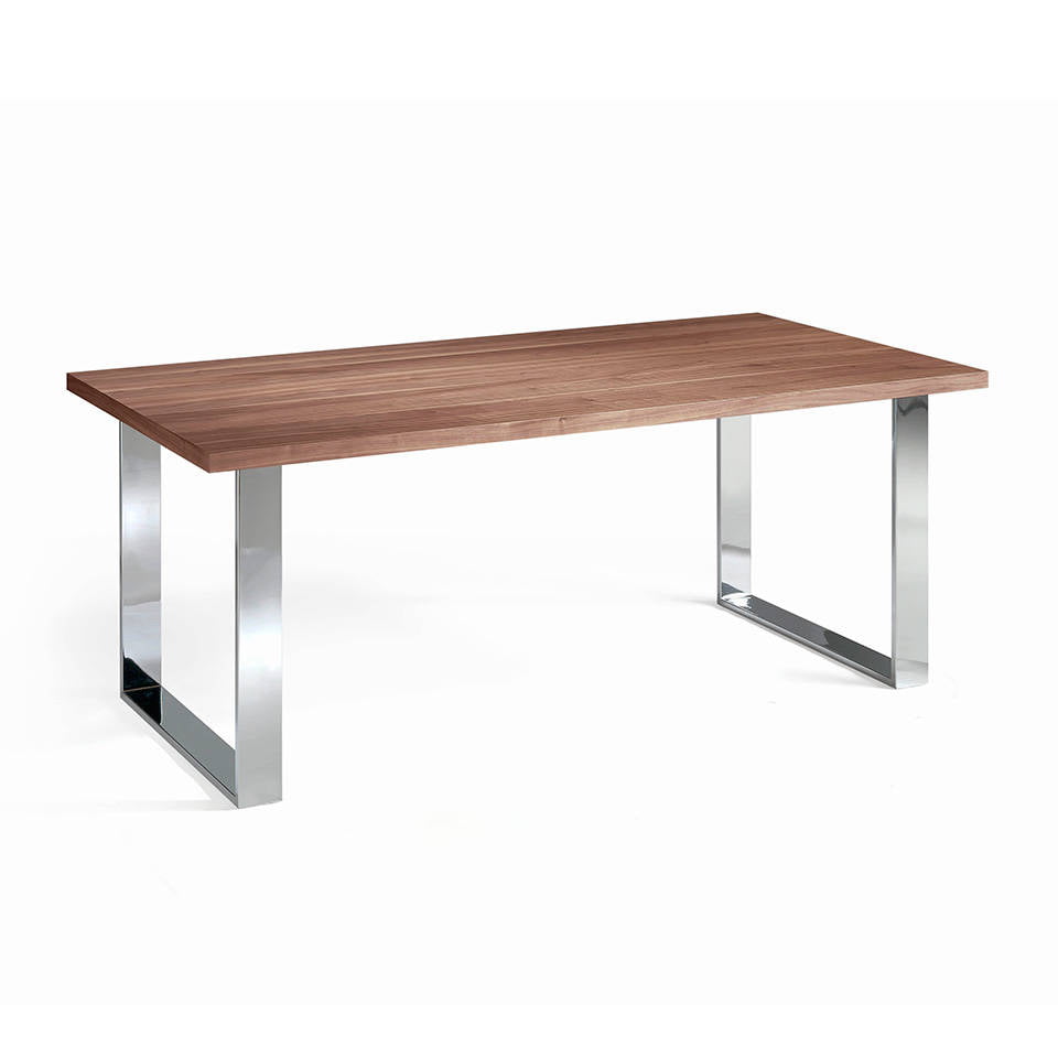 Mesa comedor rectangular nogal