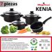 Bateria De Cocina 7 Piezas Bateria De Cocina 7 Piezas Negro