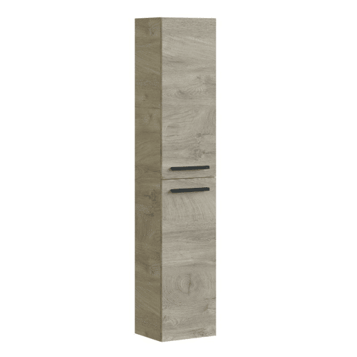 Coluna de casa de banho Athena 2 portas Carvalho do Alasca 30 x 150 x 25cm cm