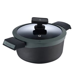 Caçarola com Tampa Masterpro GASTRO REECO MP Preto Alumínio 2,7 L