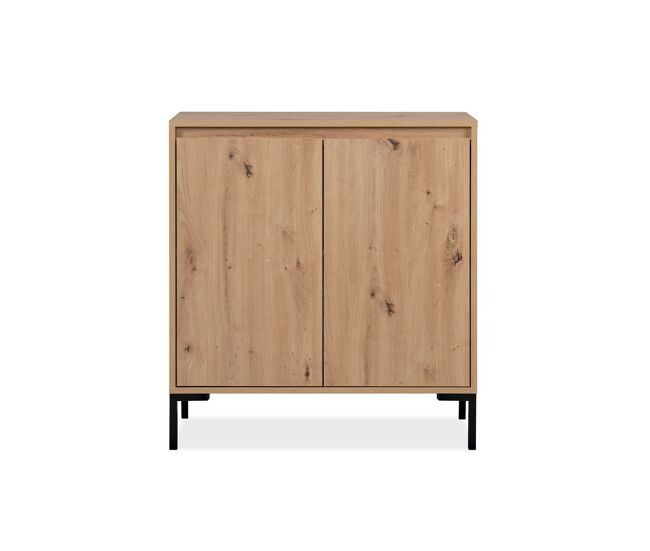 Aparador 2 puertas 1 estante l81 cm - plock
