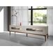ANGEL CERDA Mueble TV madera con iluminación interior ANGEL CERDA Mueble TV madera con iluminación interior Gris