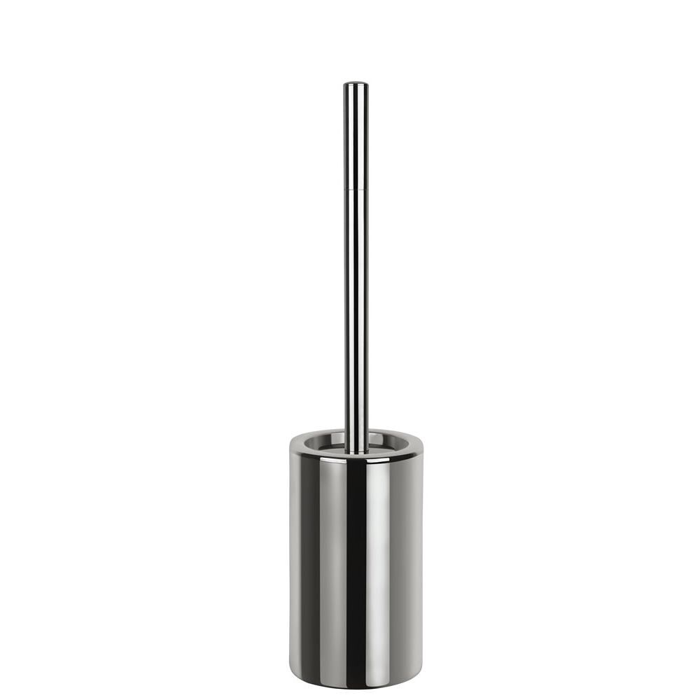 Escobillero spirella "tube" de porcelana cromado ø10,5 x 42 cm