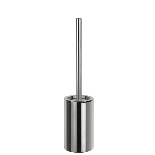 Escobillero Spirella tubo porcelana cromada Ø10.5 x 42 cm