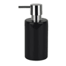 Distribuidor de sabão lÃquido de tubo de Spirella de negros em 7 x 16 cm