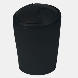 Coleção de balde de lixo Spirella preto (5L)