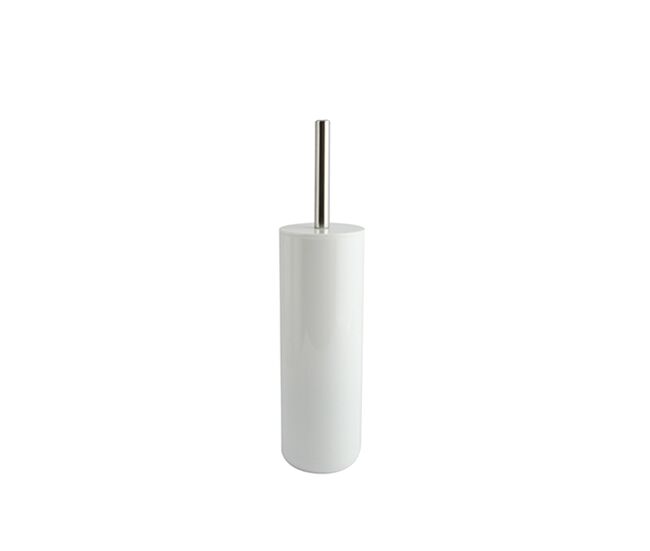 Escobillero msv "inagua" de plastico en color blanco