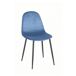 Silla Teok Black Terciopelo Silla Teok Black Terciopelo Azul