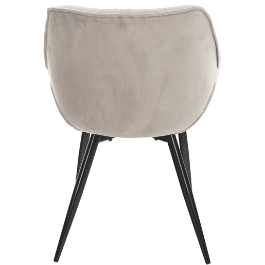 Silla Tanna en terciopelo 62X58X83 cm